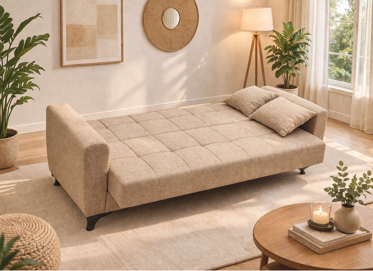 Τριθέσιος Καναπές-κρεβάτι MODESTO 3, Νο 06-002, κωδ. 2770000040, All4home