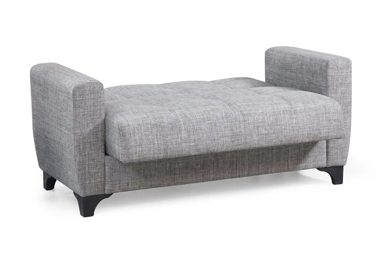 Σετ σαλονιού, Τριθέσιος - Διθέσιος - Πολυθρόνα  Modesto, Γκρί , All4home