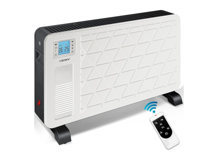 Ηλεκτρικός θερμοπομπός 2300W με Wi-Fi και Τηλεχειριστήριο, RCH-8302 Rally, Crown Ηλεκτρικός θερμοπομπός 2300W με Wi-Fi και Τηλεχειριστήριο, RCH-8302 Rally, Crown