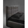 Κρεβάτι Υπέρδιπλο Polina με Ύφασμα, Γκρι, 160x200 εκ., All4home