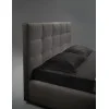 Κρεβάτι Υπέρδιπλο Polina με Ύφασμα, Γκρι, 160x200 εκ., All4home