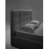 Κρεβάτι Υπέρδιπλο Polina με Ύφασμα, Γκρι, 160x200 εκ., All4home