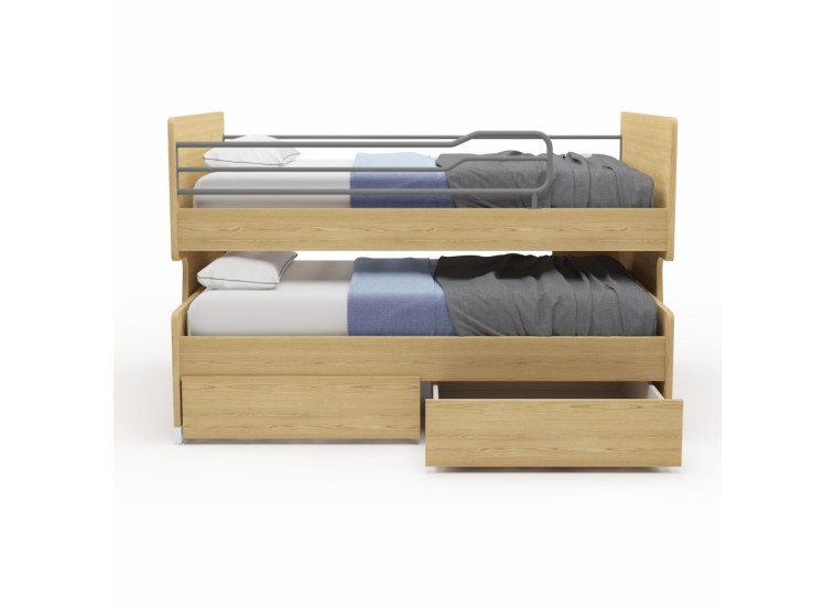Κουκέτα με συρταρια Obin elm intra 9322, 90/200, All4home Κουκέτα με συρταρια Obin elm intra 9322, 90/200, All4home