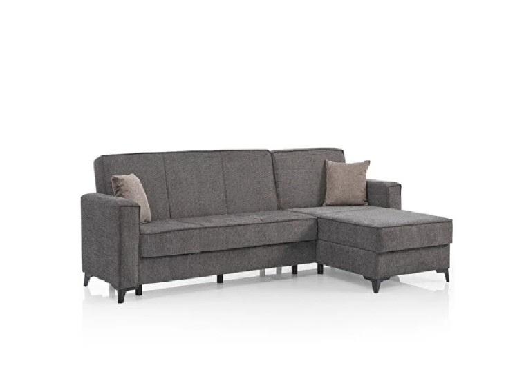 Γωνιακός καναπές-κρεβάτι Aris Corner, Καφέ , Νο 67-002, κωδ. 2770000050, All4home