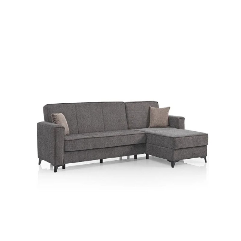 Γωνιακός καναπές-κρεβάτι Aris Corner, Καφέ , Νο 67-002, κωδ. 2770000050, All4home