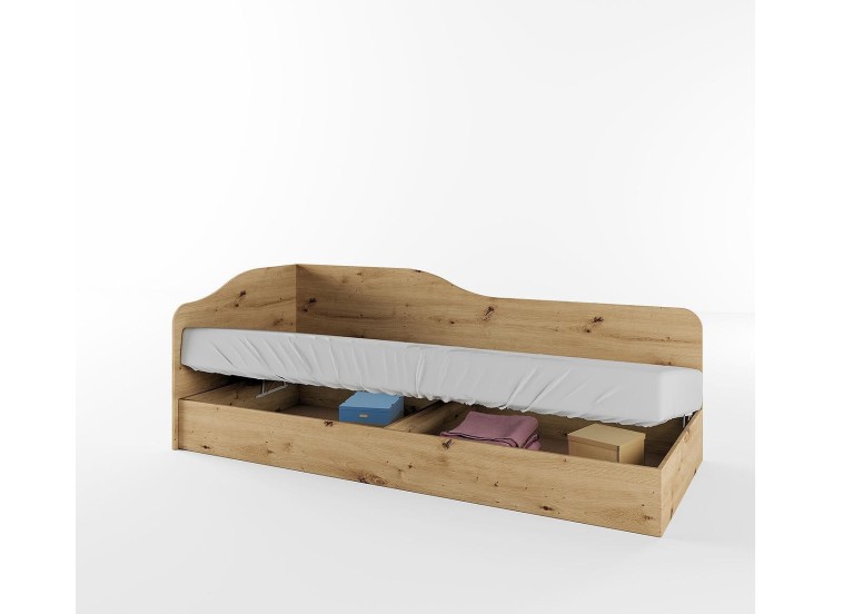 Κρεβάτι - Καναπές με ΔΩΡΟ στρώμα και μηχανισμό ανύψωσης, Diana Σόνομα, 82/190