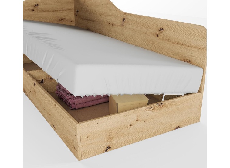 Κρεβάτι - Καναπές με ΔΩΡΟ στρώμα και μηχανισμό ανύψωσης, Diana Σόνομα, 82/190