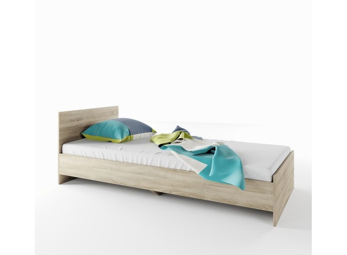 Κρεβάτι μονό 1212006 Σόνομα, 90/200, Genomax