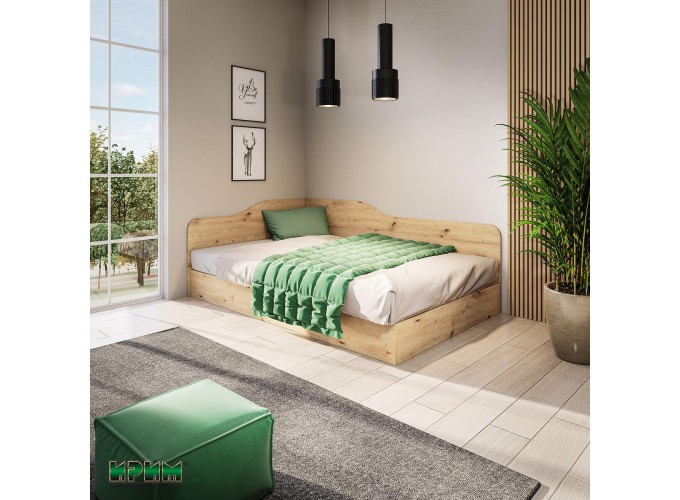 Κρεβάτι ημίδιπλο 1212009 Σόνομα, 120/190, Genomax