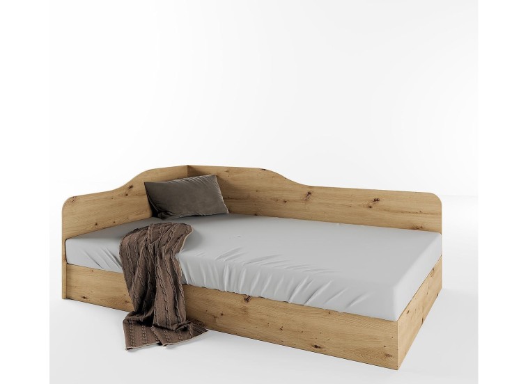 Κρεβάτι ημίδιπλο 1212009 Σόνομα, 120/190, Genomax