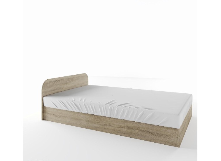 Κρεβάτι μπαούλο ημίδιπλο 1212011 Σόνομα, 120/190, Genomax