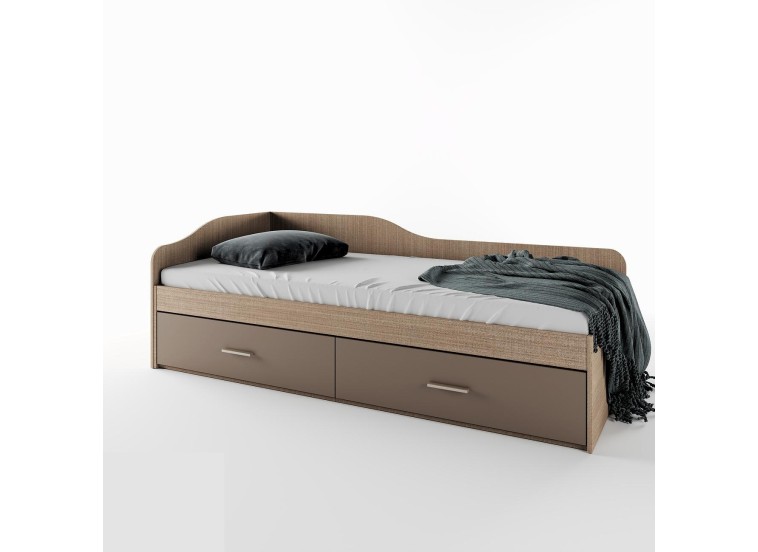 Κρεβάτι μονό 1212023 Μόκα, 90/200, Genomax 