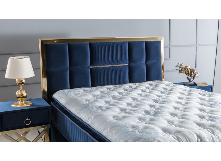 Κρεβάτι υφασμάτινο Nova με αποθηκευτικό χώρο, 90x190 εκ., All4home