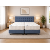 Σετ Κρεβατοκάμαρας Soft Line Blue, 3 τεμαχίων, Zeugma V-114 Grey ,180/200/110 εκ., All4home