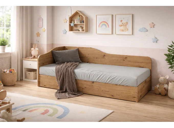 Κρεβάτι - Καναπές με ΔΩΡΟ στρώμα και μηχανισμό ανύψωσης, Diana Σόνομα, 82/190