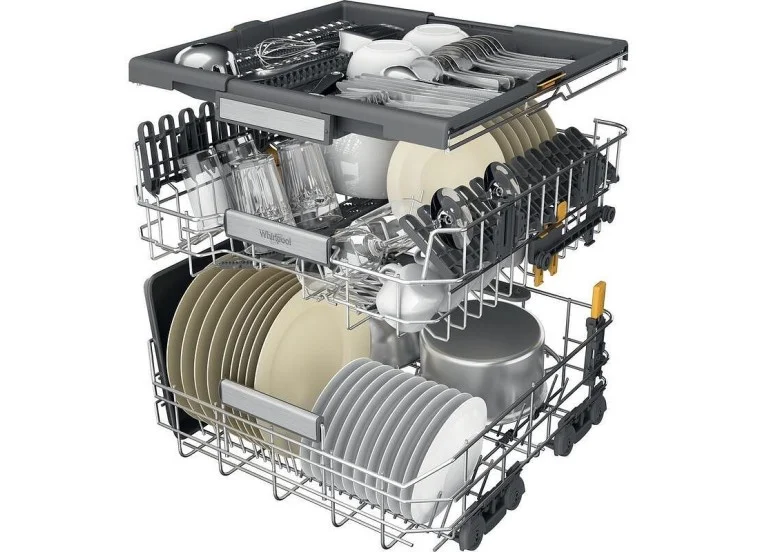 Εντοιχιζόμενο πλυντήριο πιάτων Whirlpool MaxiSpace W7I HP42 L