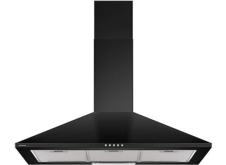 Pyramis Απορροφητήρας Καμινάδα Τετράγωνη 90cm Μαύρος 065040501 Pyramis Απορροφητήρας Καμινάδα Τετράγωνη 90cm Μαύρος 065040501
