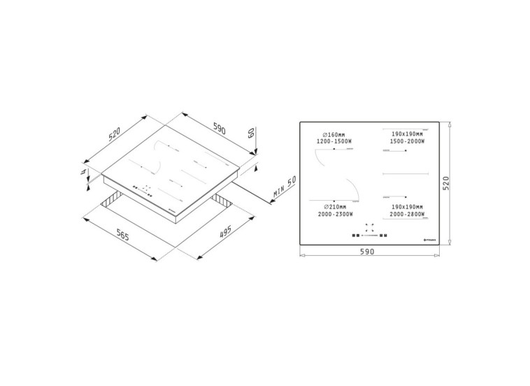 ΕΣΤΙΑ ΕΠΑΓΩΓΙΚΗ PHI62432FMB ΕΣΤΙΑ ΕΠΑΓΩΓΙΚΗ PHI62432FMB