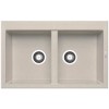 Ένθετος Νεροχύτης, Alazia 2B Dark Beige, 79x50cm, Pyramis Ένθετος Νεροχύτης, Alazia 2B Dark Beige, 79x50cm, Pyramis