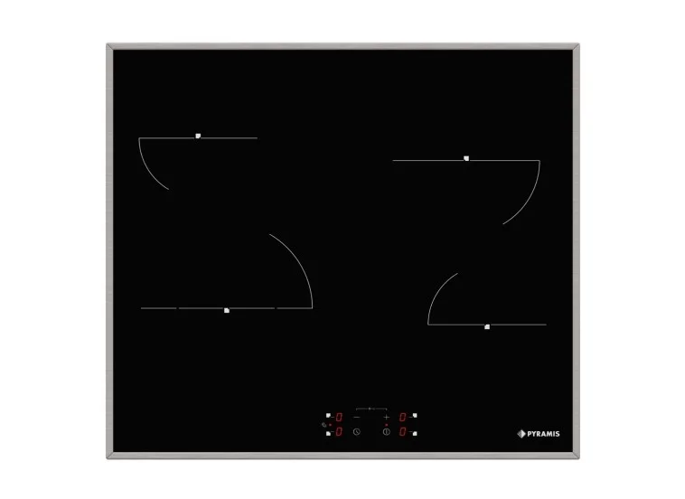 Pyramis PHC61510IFB Κεραμική Εστία Αυτόνομη Inox 58x51εκ. 174020060