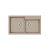 ΝΕΡΟΧΥΤΗΣ PYRAGRANITE ITHAKA 86x50 1 ?B DARK BEIGE ΝΕΡΟΧΥΤΗΣ PYRAGRANITE ITHAKA 86x50 1 ?B DARK BEIGE