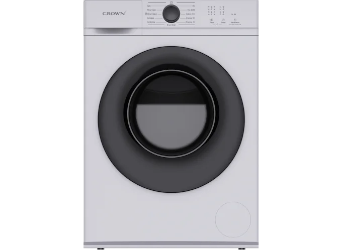 Πλυντήριο Ρούχων 6kg 1200 Στροφών CWM60J12BLDC Λευκό Crown 
