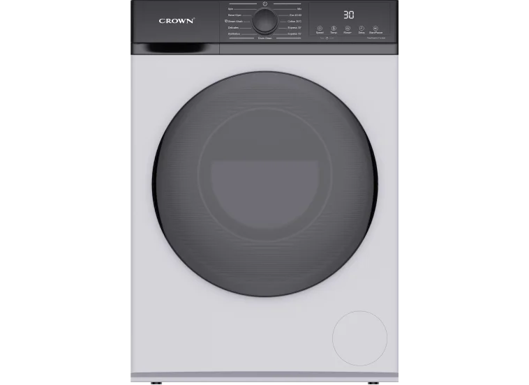 Πλυντήριο Ρούχων 8kg 1200 Στροφών CWM80J12BLDC Crown 