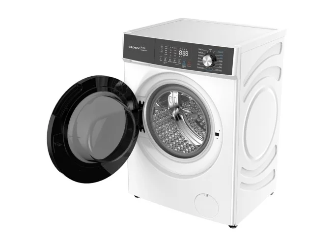 Πλυντήριο ρούχων CWM8014WY, 1400 στροφές/λεπτό, 8,00 kg, A, Λευκό,Crown