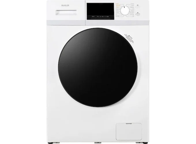 Πλυντήριο ρούχων και στεγνωτήριο IWD10714WAE, Class A, Steam Wash, Inverter, 10/7kg, 1400rpm Muhler