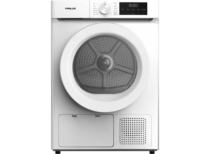 Στεγνωτήριο TDF8015SK, 8 kg, E, Λευκό ,Finlux