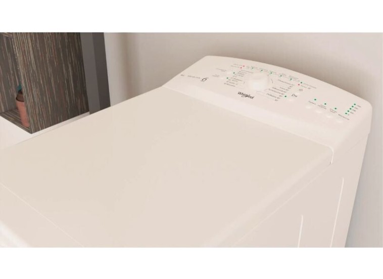 Πλυντήριο ρούχων Άνω Φόρτωσης 6kg, 1000 Στροφών TDLR 6040 L, Whirlpool Πλυντήριο ρούχων Άνω Φόρτωσης 6kg, 1000 Στροφών TDLR 6040 L, Whirlpool