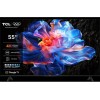 Τηλεόραση 55V6C , 139 cm, 3840x2160 UHD-4K , 55 ιντσών, Android, LED, Smart TV,TCL