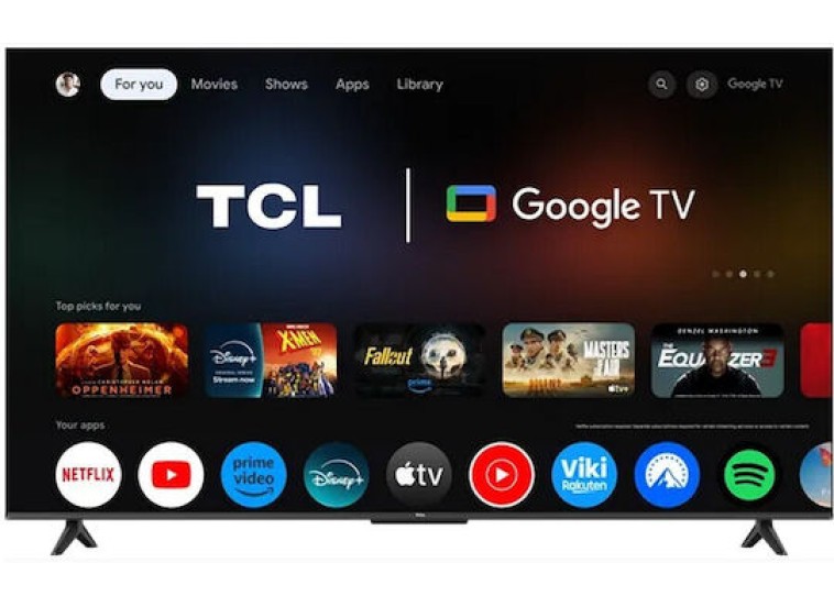 Τηλεόραση 55V6C , 139 cm, 3840x2160 UHD-4K , 55 ιντσών, Android, LED, Smart TV,TCL