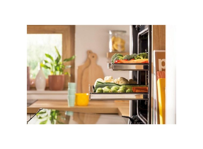 Φούρνος εντοιχιζόμενος, BPSA6747A08BGWI, 77lt, Μαύρος, Gorenje