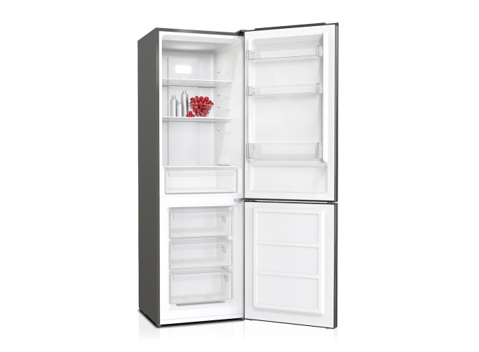 Ψυγειοκαταψύκτης FBN291EIX, 293lt, E, Total NoFrost Υ185xΠ60xΒ60εκ. Inox, Finlux 