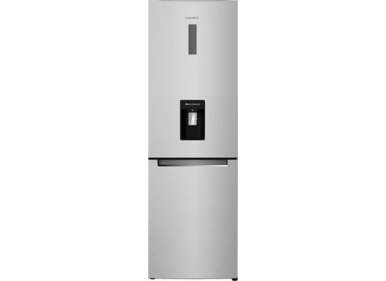 Ψυγειοκαταψύκτης NoFrost Υ185xΠ60xΒ65.8εκ. Inox, CBN444DIX/DIS , Crown Ψυγειοκαταψύκτης NoFrost Υ185xΠ60xΒ65.8εκ. Inox, CBN444DIX/DIS , Crown
