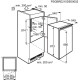 Εντοιχιζόμενο ψυγείο Electrolux LFB2AE88S ,124 l,Στατικό,Λευκό