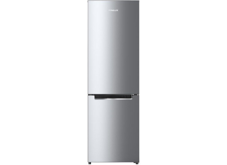 Ψυγειοκαταψύκτης 293lt NoFrost Υ186xΠ60xΒ60εκ., Inox ,FBN295EIX,Finlux