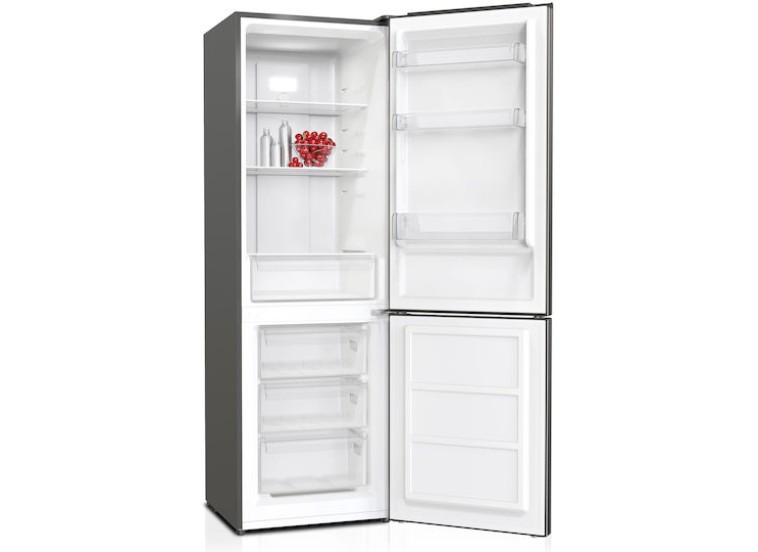 Ψυγειοκαταψύκτης 293lt NoFrost Υ186xΠ60xΒ60εκ., Inox ,FBN295EIX,Finlux