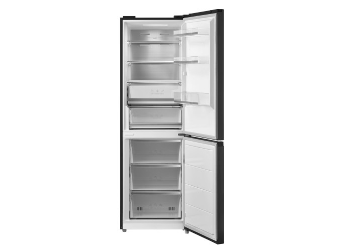 Ψυγειοκαταψύκτης NO FROST, 338 l CBN340BLG, , Μαύρο, Crown