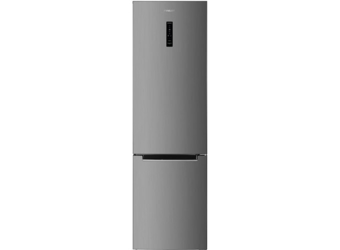  Ψυγειοκαταψύκτης Finlux FBN391DIX, 326 l, E, Υ210xΠ60xΒ60εκ. Inox, Finlux