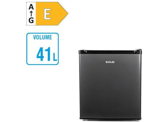 Ψυγείο Mini Bar , 41lt, Υ52.8xΠ46xΒ51εκ. ,Μαύρο, MB51IE ,Muhler