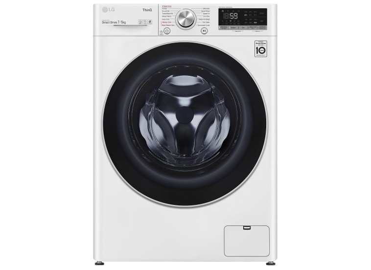 Πλυντήριο - Στεγνωτήριο ρούχων 7kg/ 5kg, LG F2DV5S7S1E, 1200 στροφές , LG Πλυντήριο - Στεγνωτήριο ρούχων 7kg/ 5kg, LG F2DV5S7S1E, 1200 στροφές , LG