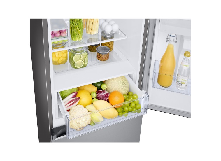 Ψυγειοκαταψύκτης, 344lt, NoFrost, Υ185.3xΠ59.5xΒ65.8εκ., Inox, RB34C670ESA/EF, Samsung Ψυγειοκαταψύκτης, 344lt, NoFrost, Υ185.3xΠ59.5xΒ65.8εκ., Inox, RB34C670ESA/EF, Samsung