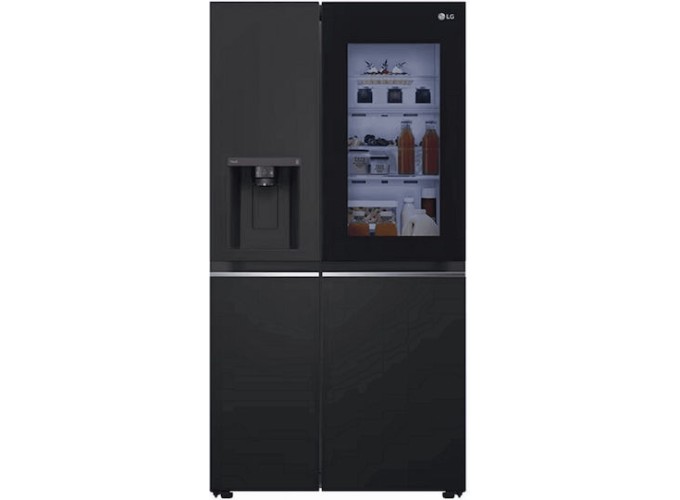 Ψυγείο Ντουλάπα 635lt Total NoFrost Υ179xΠ91xΒ73.5εκ. Μαύρο GSGV80EPLD, LG 