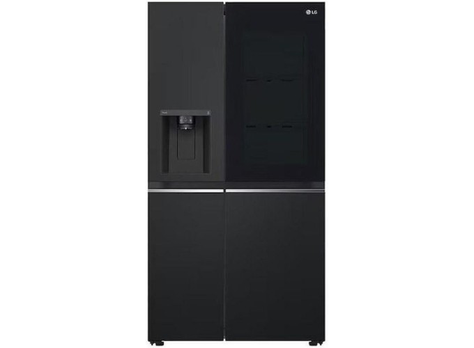 Ψυγείο Ντουλάπα 635lt Total NoFrost Υ179xΠ91xΒ73.5εκ. Μαύρο GSGV80EPLD, LG 