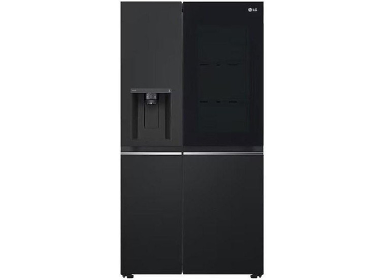 Ψυγείο Ντουλάπα 635lt Total NoFrost Υ179xΠ91xΒ73.5εκ. Μαύρο GSGV80EPLD, LG 