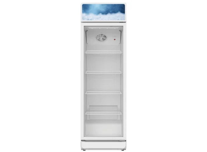 Ψυγείο Βιτρίνα SC300WH, Λευκό, Υ193xΠ60xΒ57cm, 300lt, Crown 