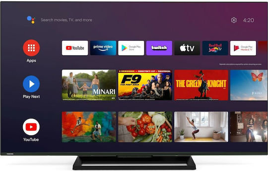 Τηλεόραση 50ua3e63dg Android Smart, Uhd-4k, 50" Ίντσες, Android, Led, Smart Tv,toshiba