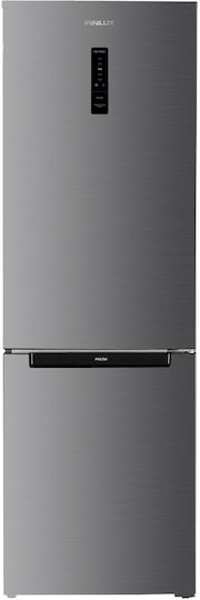 Ψυγειοκαταψύκτης Fbn310dix, 293 L, E. Inox,no Frost, Finlux